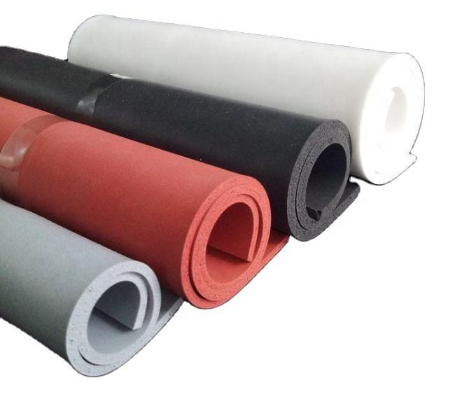Hoja de junta de caucho de silicona Resistencia a los rayos UV Baja absorción de agua para amortiguar juntas de sellado Cinta - Proveedores de Paidu